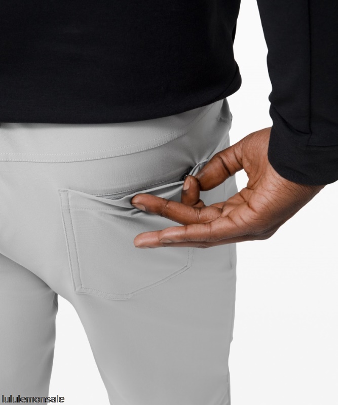 Lululemon Deutschland DELULU1069 | Lululemon Deutschland Silver Drop Abc Classic-fit Hose 34 Warpstreme
